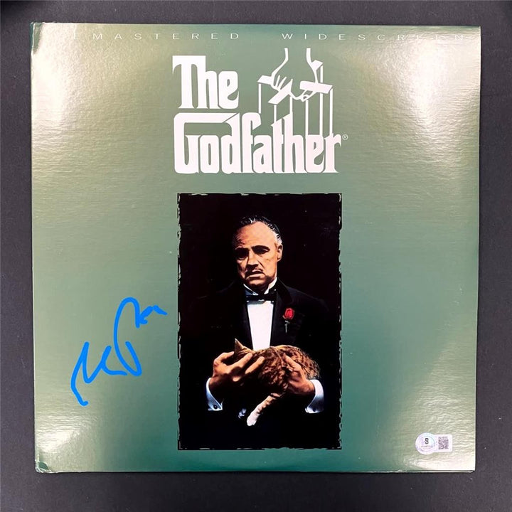 Al Pacino signed The Godfather LaserDisc Cover autograph ~ Beckett BAS