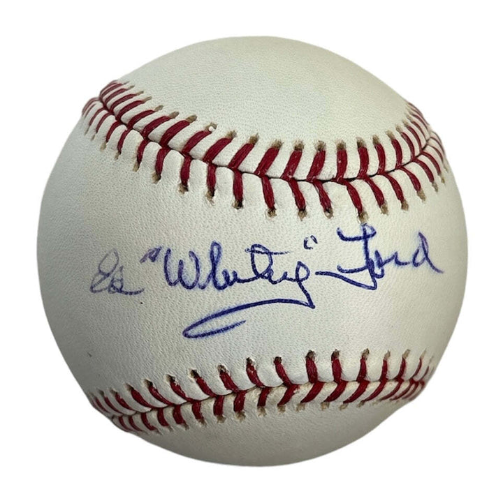 Whitey Ford Autographed Official Major League Baseball