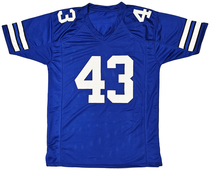 Dallas Cowboys Cliff Harris Autographed Signed Blue Jersey PSA/DNA