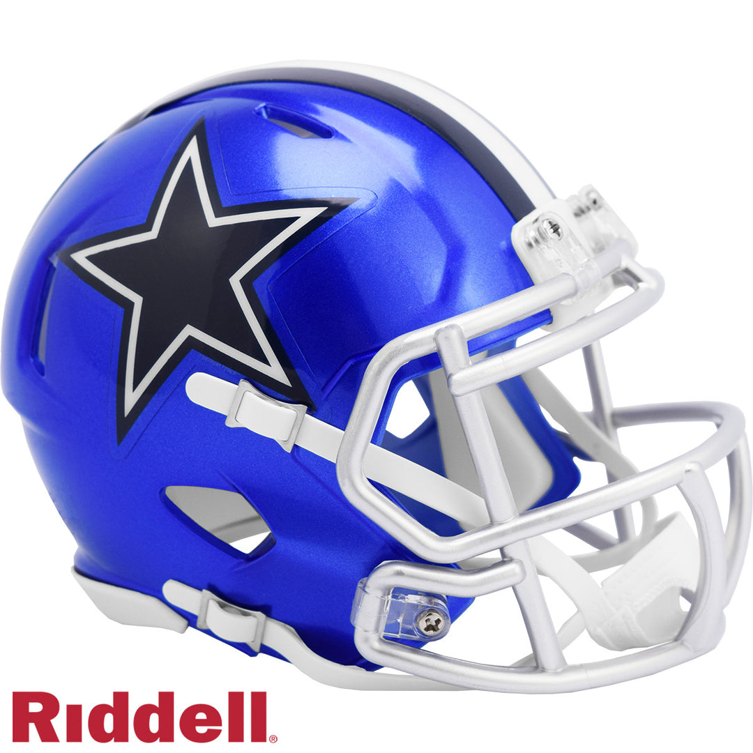 Dallas Cowboys Flash Speed Mini Helmet Riddell New In Box 30717