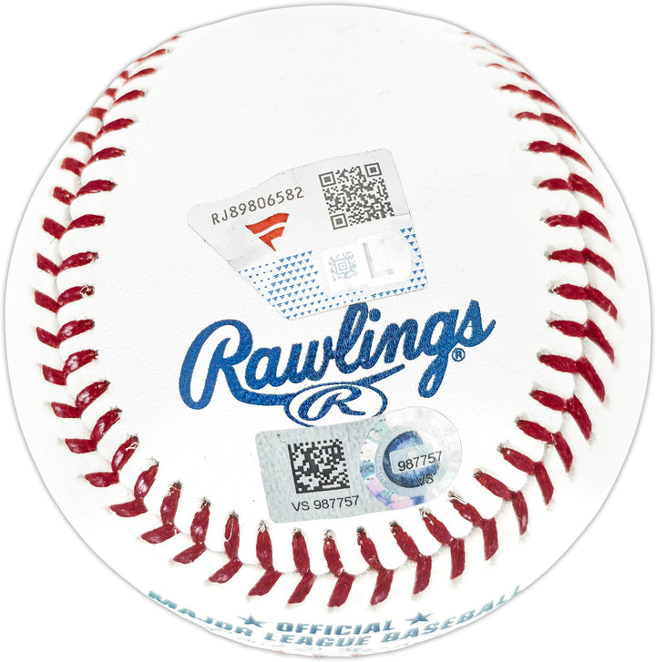 Roman Anthony Signed MLB Baseball Boston Red Sox Fanatics & MLB Holo