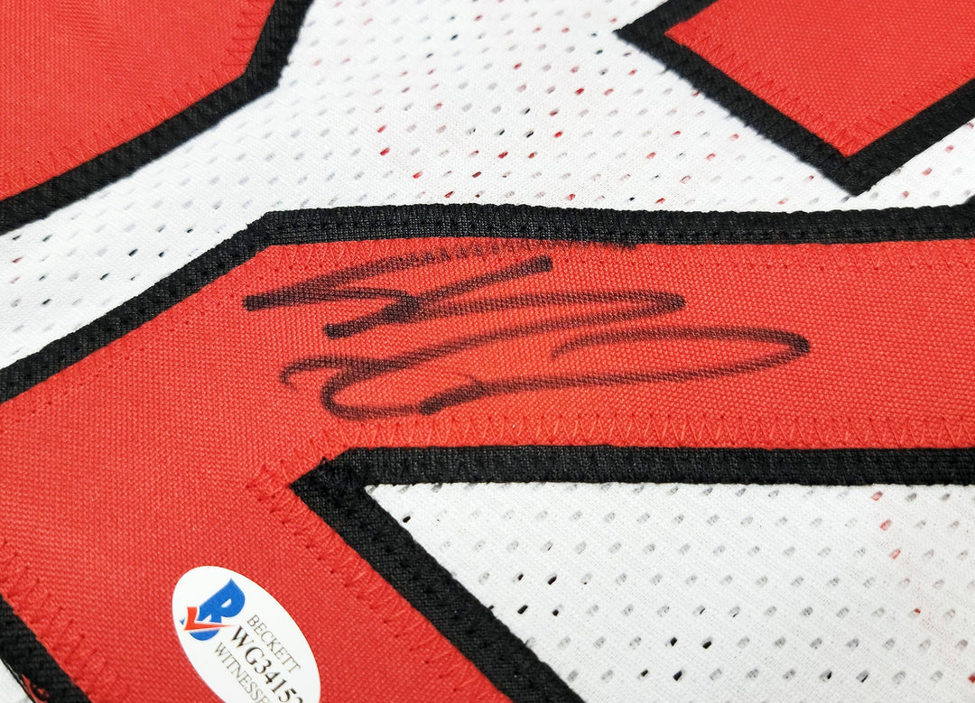 Miami Heat Shaquille Shaq O'Neal Signed White Jersey The Diesel Beckett