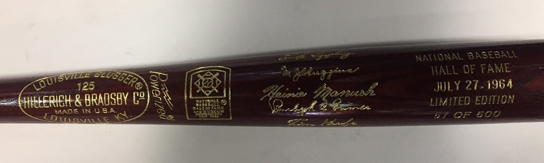 1964 Hall Of Fame Commemorative LS Engraved Auto HOF Bat Luke Appling Le/ 500