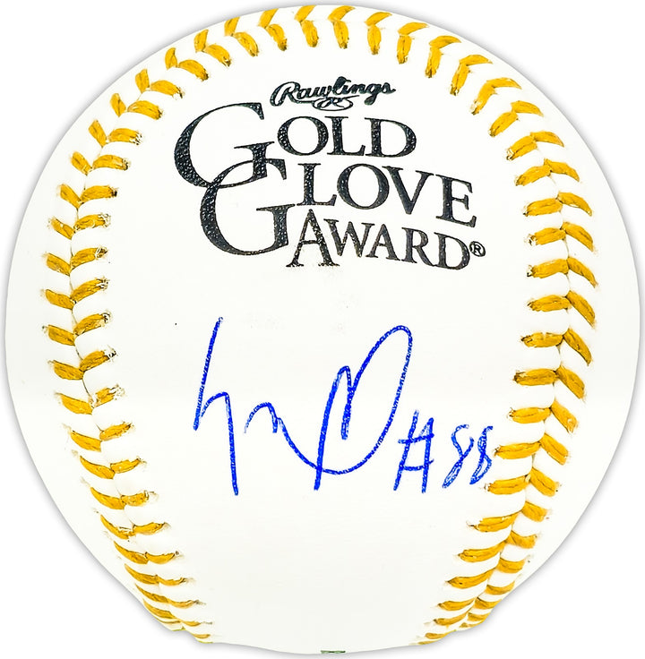 Luis Robert Jr. Signed Gold Glove Logo MLB Baseball Chicago White Sox