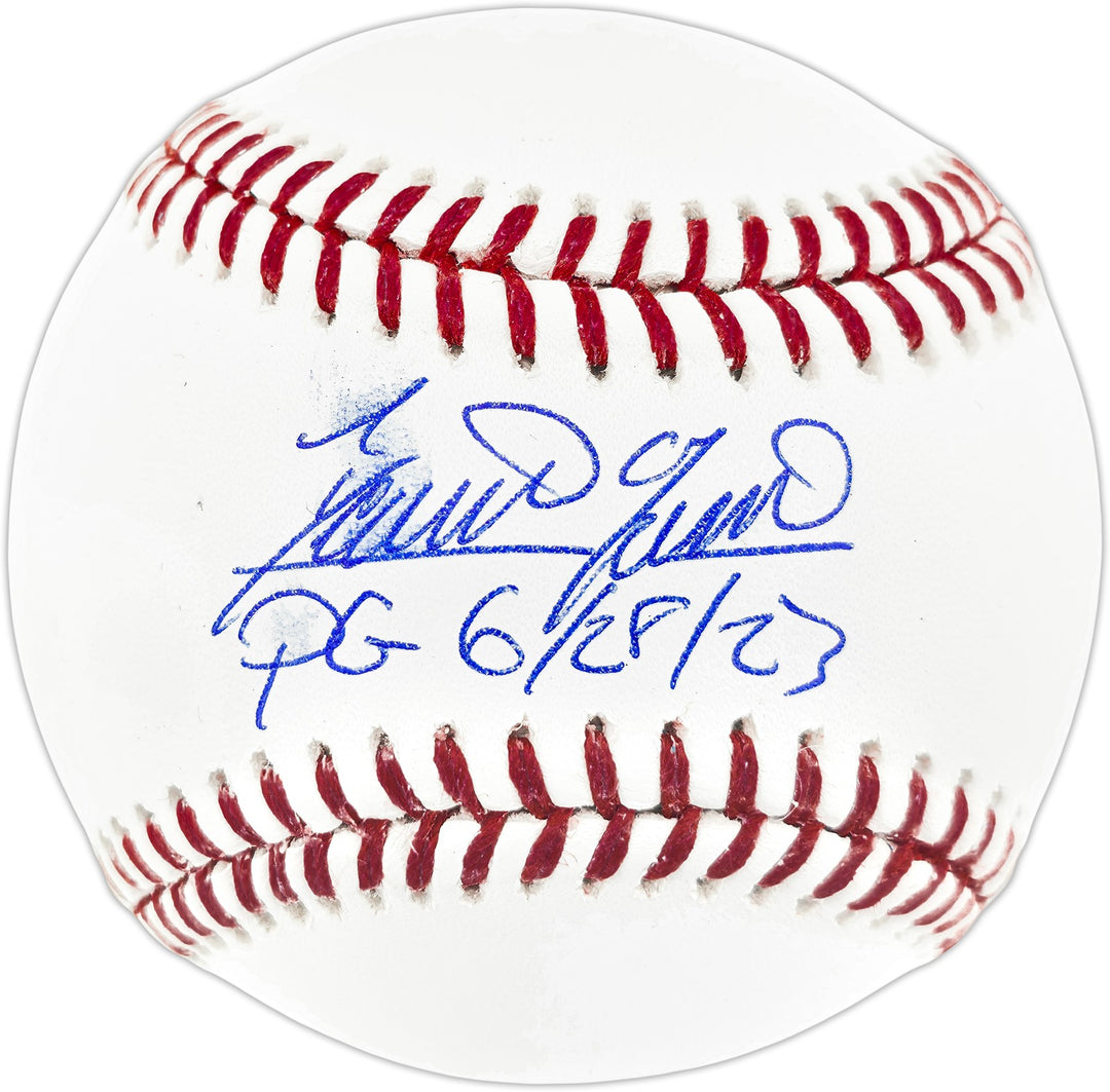 Domingo German Signed MLB Baseball New York Yankees "PG 6/28/23" Beckett Witness