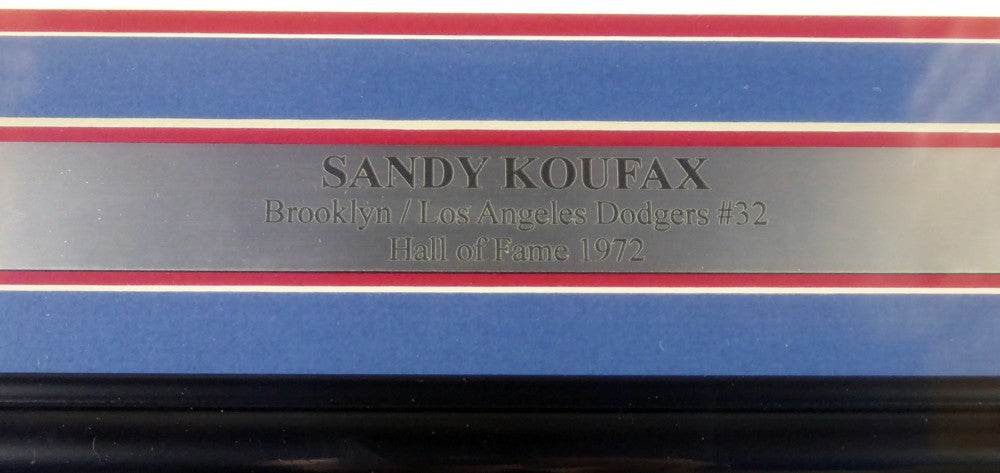 Sandy Koufax Signed Framed 18x24 Lithograph Photo Los Angeles Dodgers Beckett