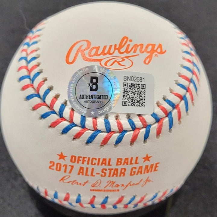 Luis Severino signed 2017 ASG All Star MLB Baseball autograph auto ~ Beckett BAS