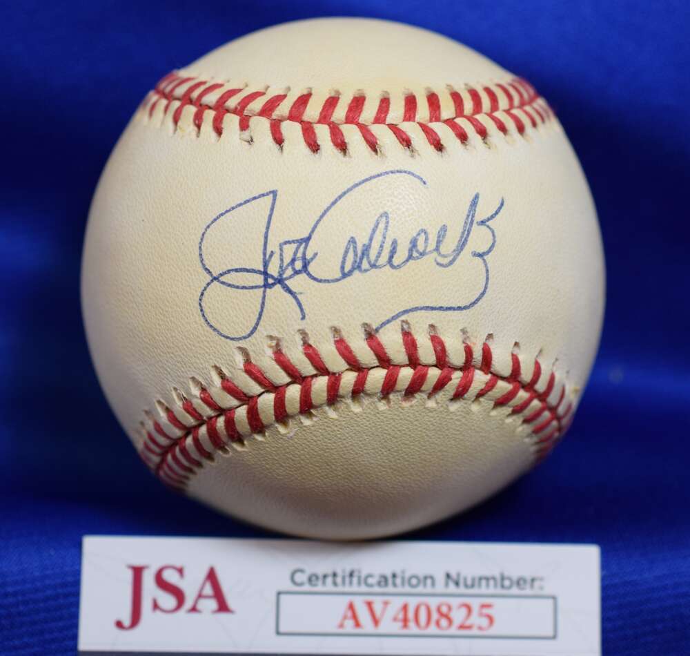 Joe Adcock JSA COA Autograph National League Signed Baseball