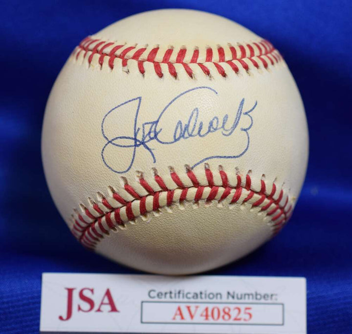 Joe Adcock JSA COA Autograph National League Signed Baseball