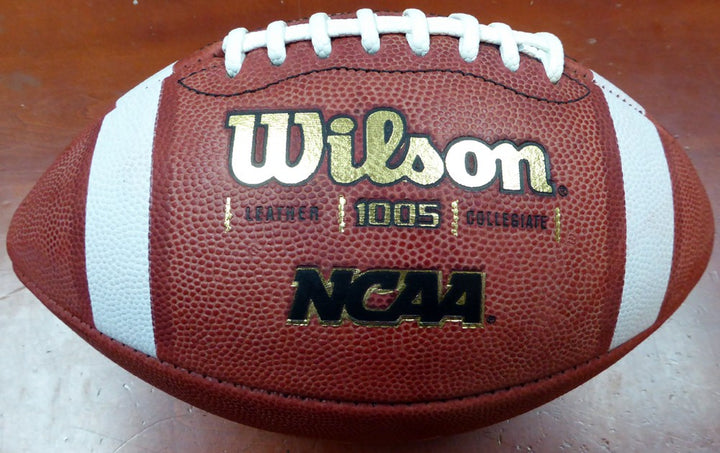 Deshaun Watson Signed Official NCAA Leather Football Clemson Tigers Beckett BAS