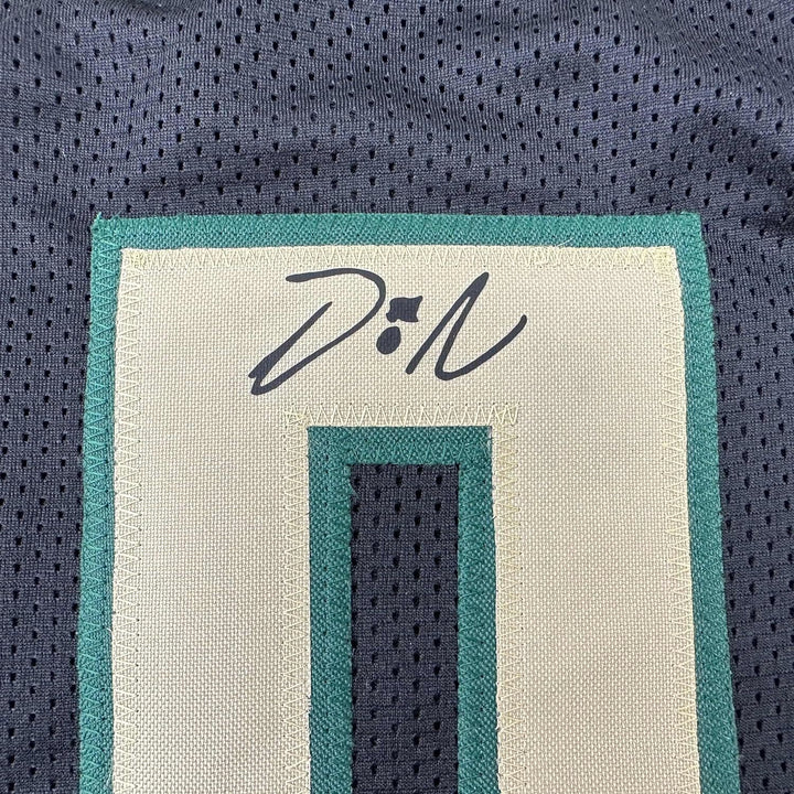 Framed Facsimile Autographed Damian Lillard 33x42 Reprint Laser Auto Jersey
