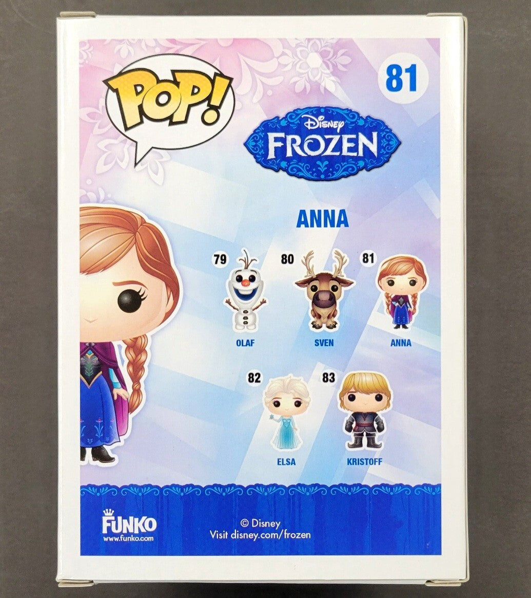 Kristen Bell signed Disney Frozen Anna Funko Pop Vinyl Figure ~ PSA/DNA COA