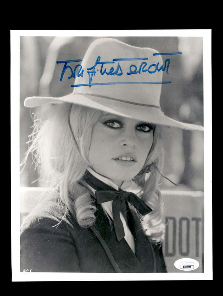 Bridgitte Bardot JSA Coa Signed 8x10 Photo Autographed