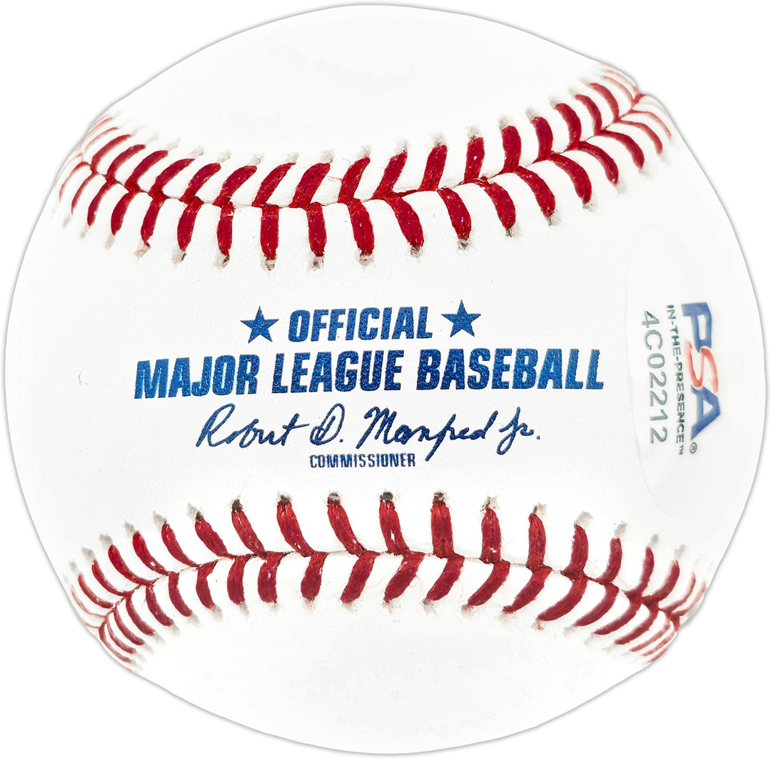Nolan Ryan Signed Official HOF HOF Logo Baseball Texas Rangers PSA/DNA ITP