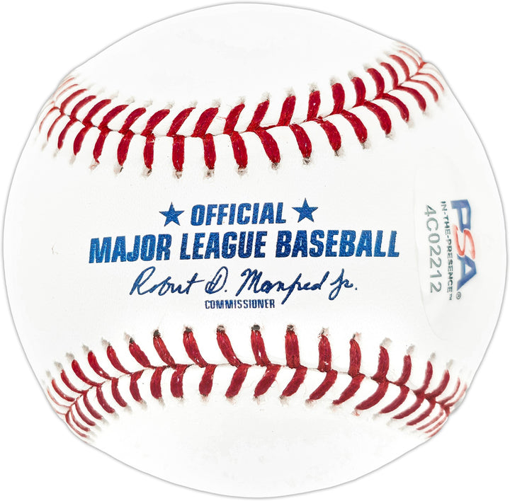 Nolan Ryan Signed Official HOF HOF Logo Baseball Texas Rangers PSA/DNA ITP