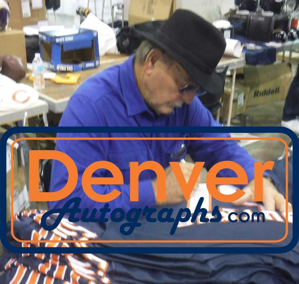 Dick Butkus Autographed/Signed Pro Style Size XL Navy Jersey JSA 57029