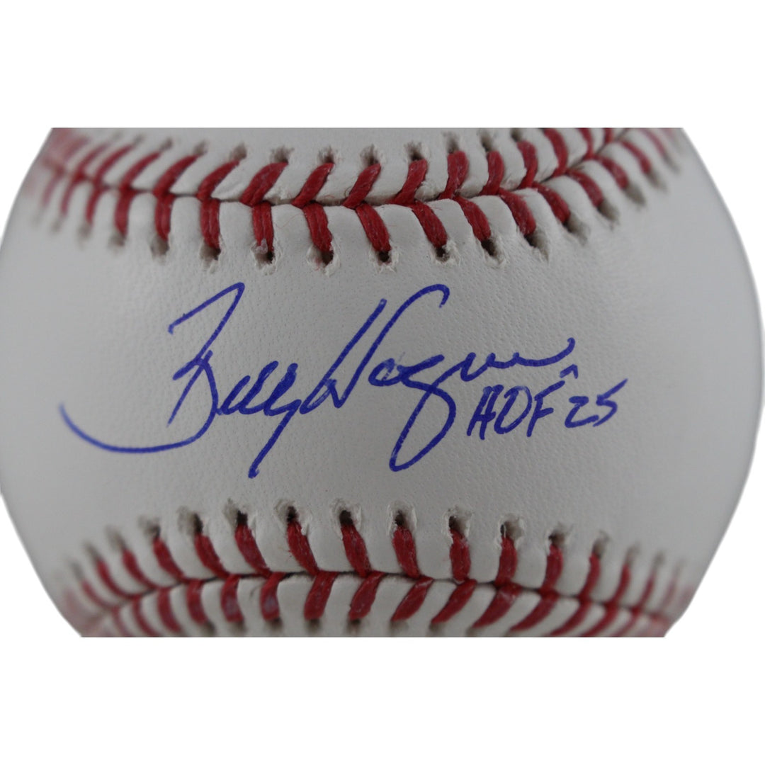 Billy Wagner Autographed Houston Astros OML Baseball HOF Beckett Witness 51579