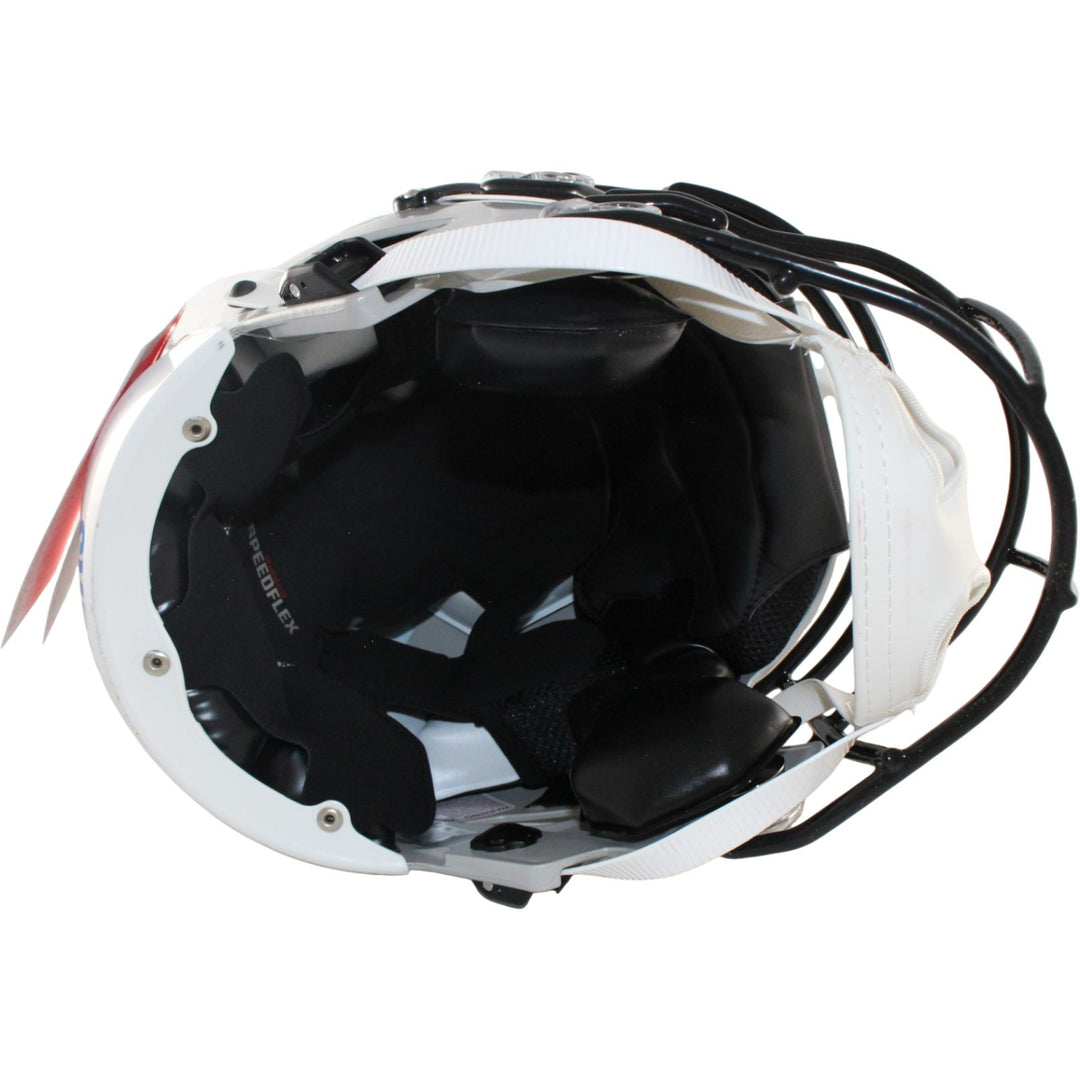 Luke Kuechly Autographed Carolina Panthers SpeedFlex Helmet Beckett WIT 56883