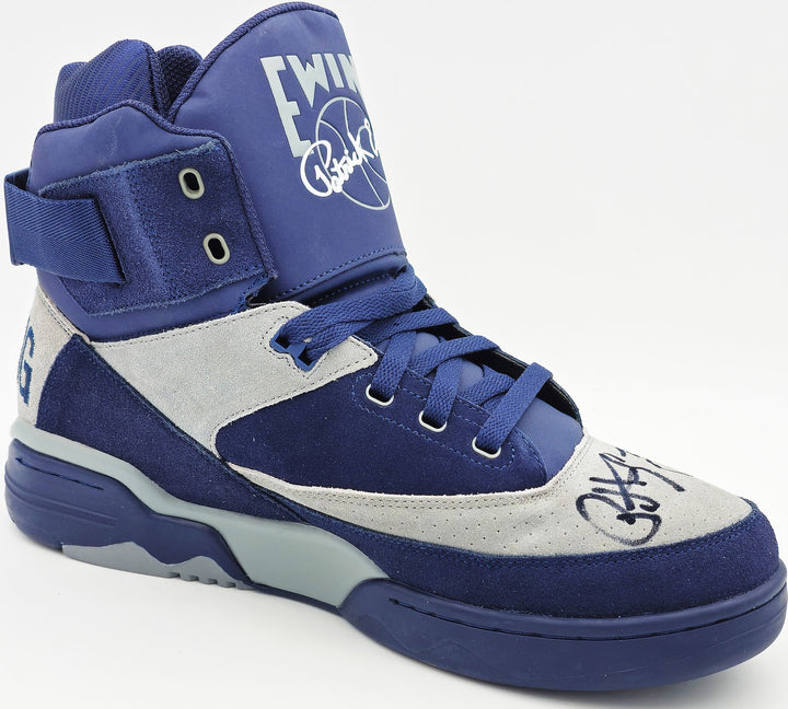Patrick Ewing Auto Navy Athletics 33 HI OG Shoe Georgetown Hoyas Size 13 W/ Box