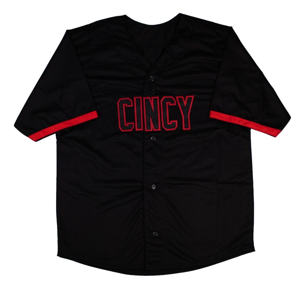 Matt McLain Cincinnati Signed Black Baseball Jersey BAS