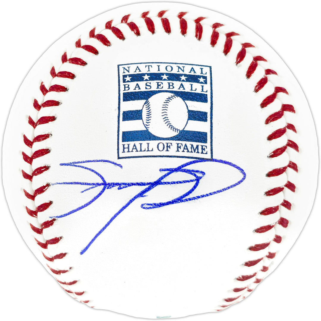 Sammy Sosa Signed Official HOF Logo Baseball Chicago Cubs Beckett Witness