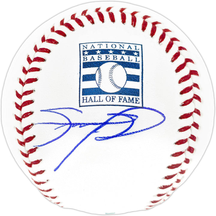 Sammy Sosa Signed Official HOF Logo Baseball Chicago Cubs Beckett Witness