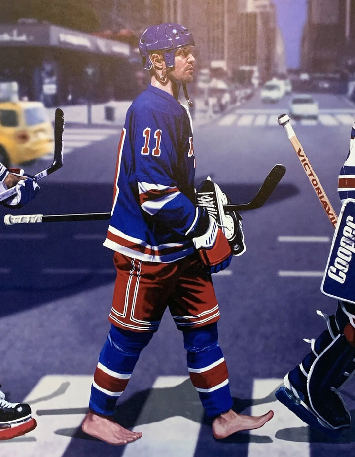 1994 Stanley Cup Rangers 16x20 Photo Litho Mark Messier Richter Leetch Graves