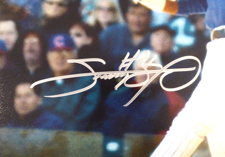 Sammy Sosa Autographed Signed 16x20 Photo Chicago Cubs Beckett BAS