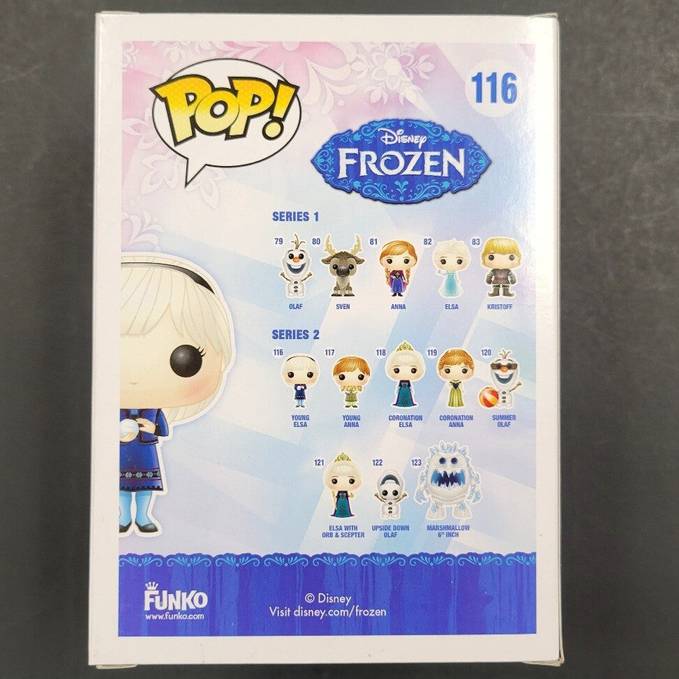 Idina Menzel signed Disney Frozen Young Elsa Funko Pop! autograph ~ PSA/DNA COA