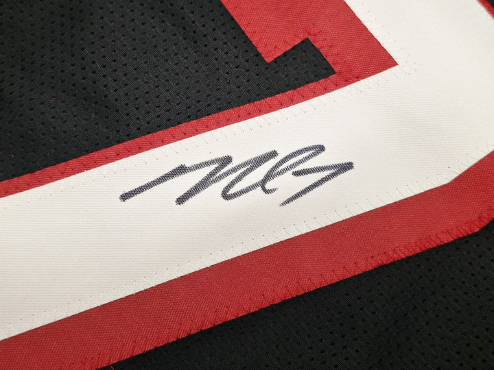 Atlanta Falcons Michael Vick Signed Black Jersey Beckett Witness