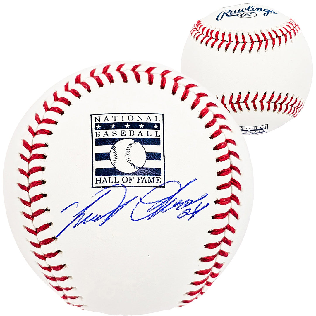 Miguel Cabrera Signed Official HOF Logo Baseball Detroit Tigers Beckett Wit