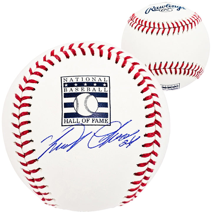 Miguel Cabrera Signed Official HOF Logo Baseball Detroit Tigers Beckett Wit