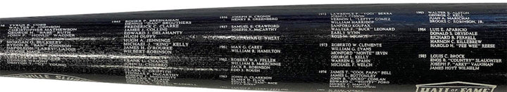 Hall of Fame Louisville Slugger unsigned Commemorative Black Bat 1939-1989 MLB