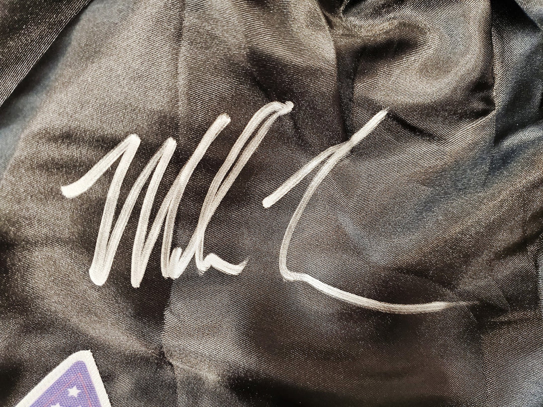 Mike Tyson Autographed Signed Black Boxing Trunks Beckett BAS
