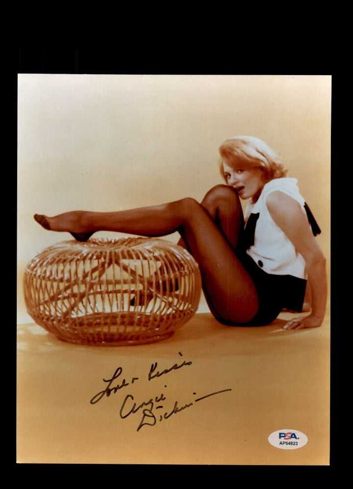 Angie Dickinson PSA DNA Signed 8x10 Photo Autograph