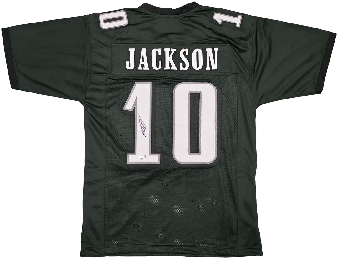 Philadelphia Eagles DeSean Jackson Signed Green Jersey Beckett Wit