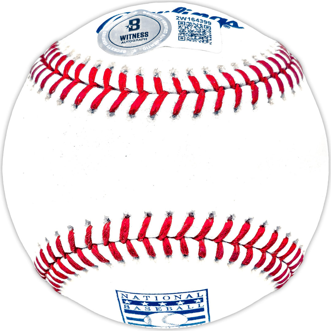 Adrian Beltre Signed Official HOF Logo MLB Baseball Texas Rangers Beckett Wit