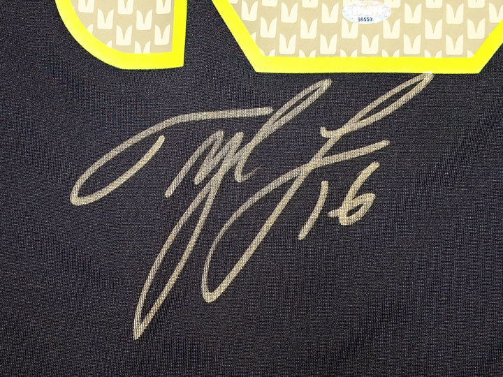 Seahawks Tyler Lockett Signed Blue Nike On Field Jersey Size XXL MCS Holo