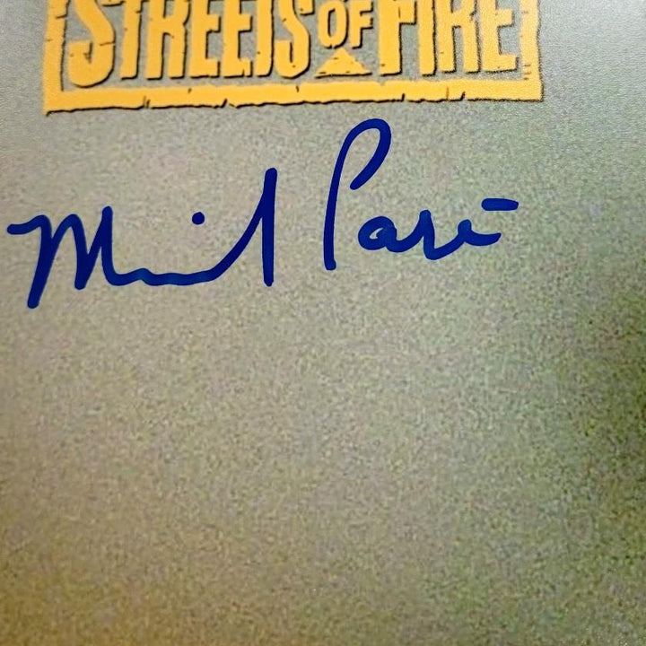 Michael Pare signed Streets of Fire 8x10 photo #2 autograph ~ Beckett BAS
