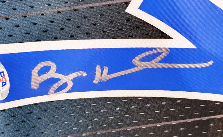 Magic Penny Hardaway Auto Black Blue M&N Fadeaway 94 HWC Swingman Jersey XL PSA