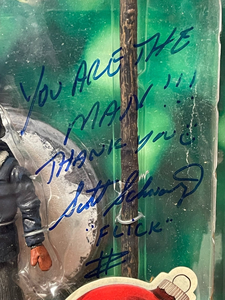 Scott Schwartz signed A Christmas Story "Flick" 2003 NECA 7" Action Figure/Toy