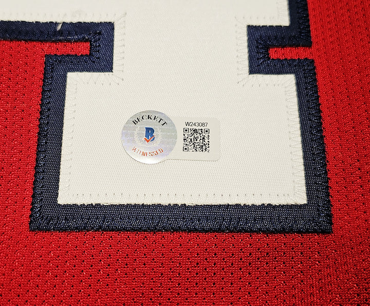 Mariners Ken Griffey Jr Auto Red Auth Mitchell Ness 97 AS Jersey Jackie Robinson