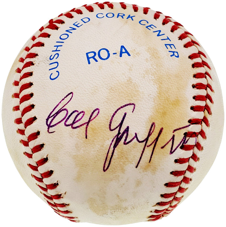 Calvin Griffith Auto Official MacPhail AL Baseball Twins Owner Beckett #BB46458
