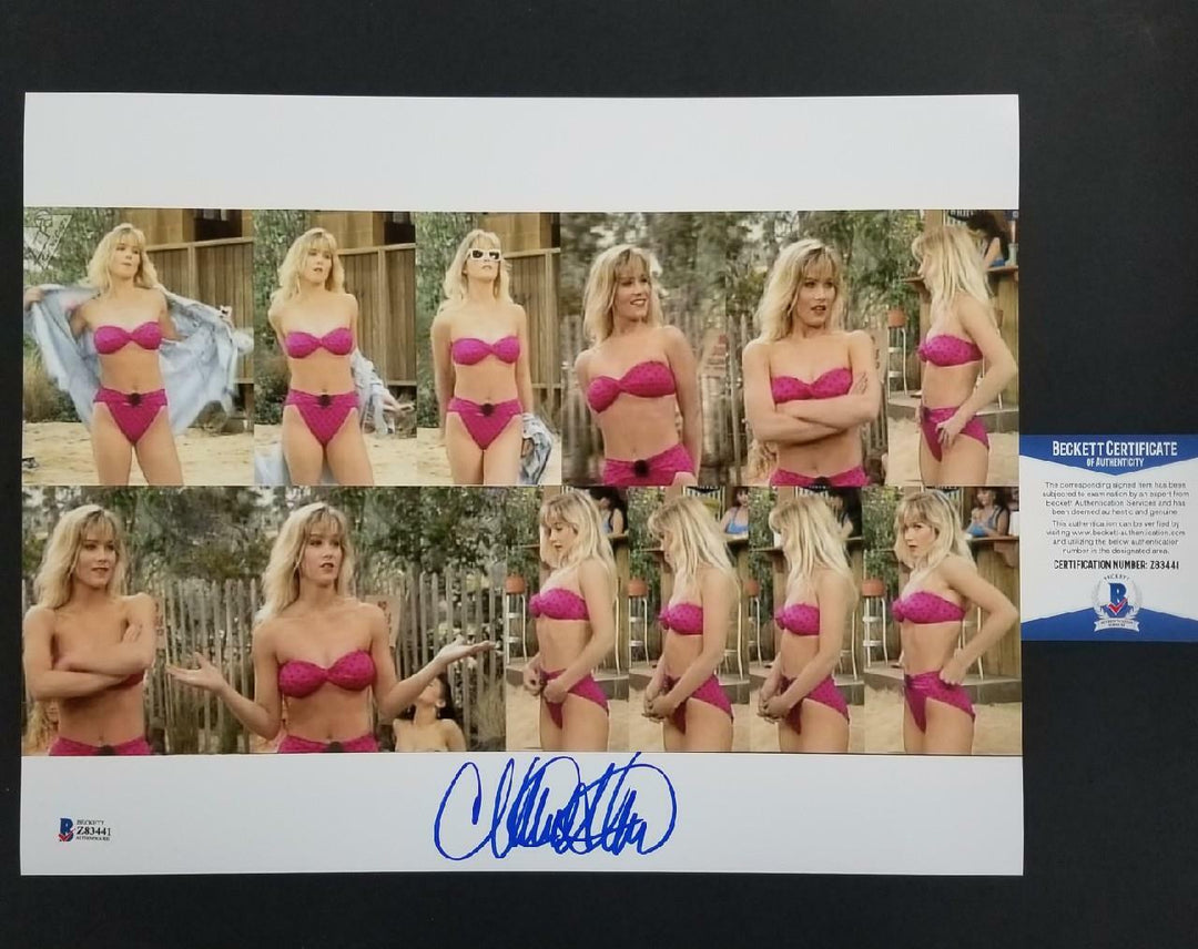 Christina Applegate *rare* Married With Children signed 11x14 Photo BAS COA