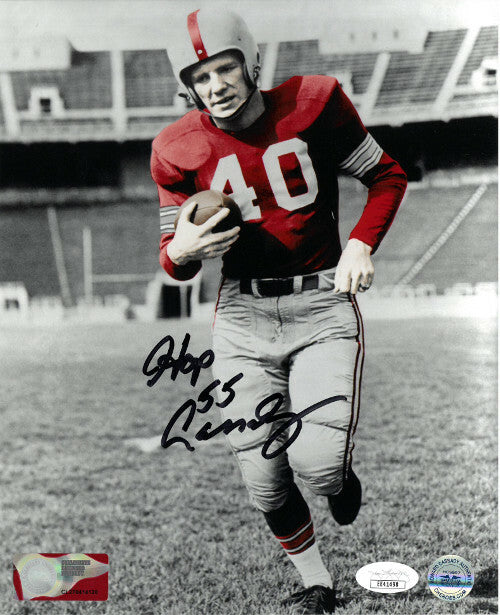 Howard "Hopalong" Cassady signed Ohio State Spotlight 8x10 Photo- JSA 55 Heisman