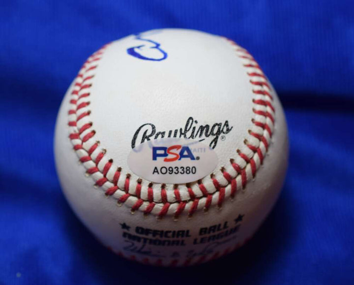 Happy Chandler PSA DNA Autograph National League Signed Baseball