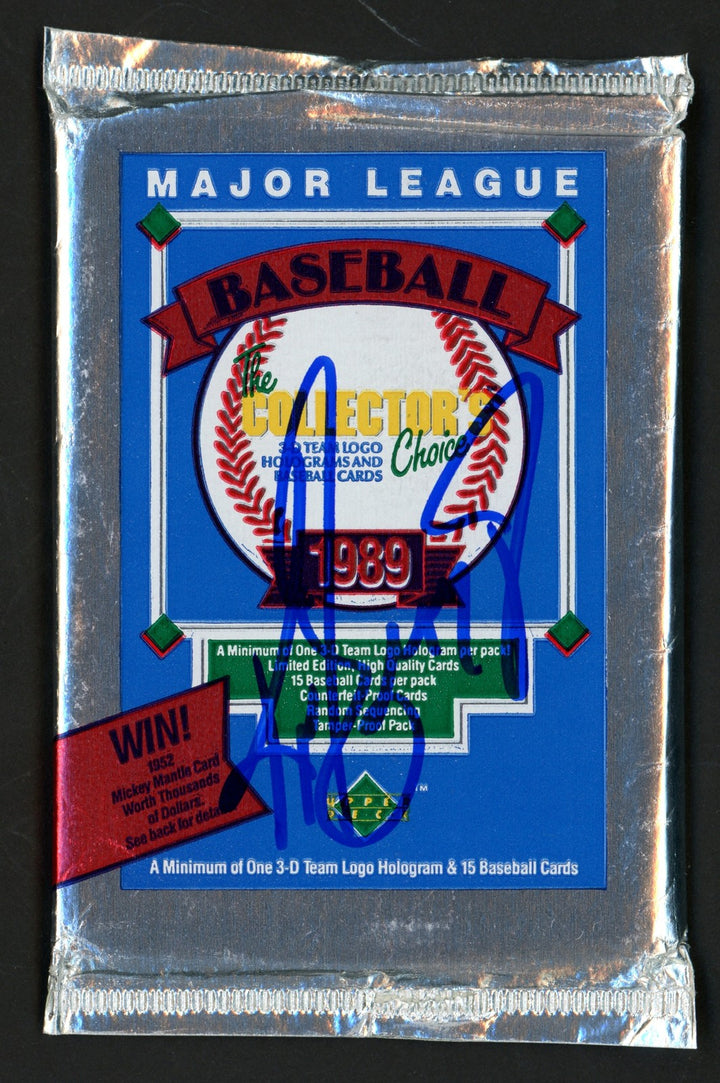 Ken Griffey Jr. Signed 1989 Upper Deck Baseball Low Pack Mariners PSA/DNA