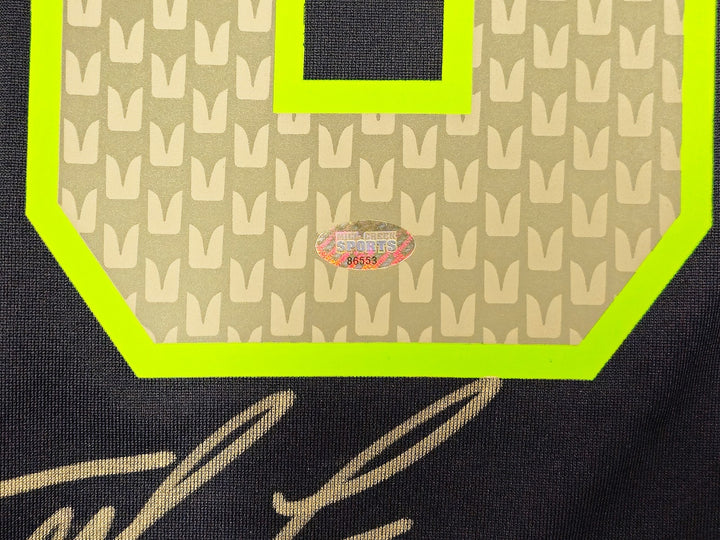 Seahawks Tyler Lockett Signed Blue Nike On Field Jersey Size XXL MCS Holo