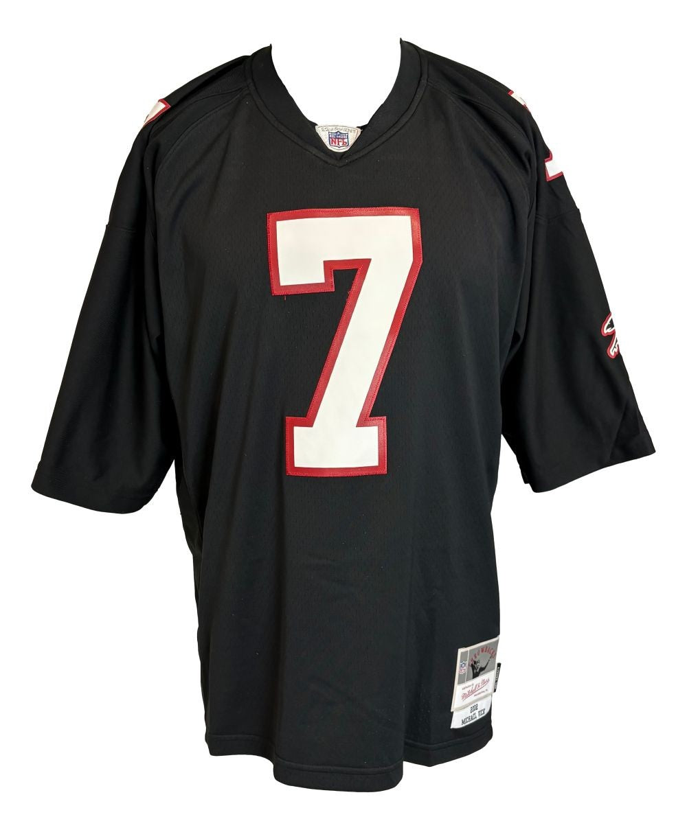 Michael Vick Signed Atlanta Falcons Mitchell & Ness NFL Legacy Jersey BAS ITP