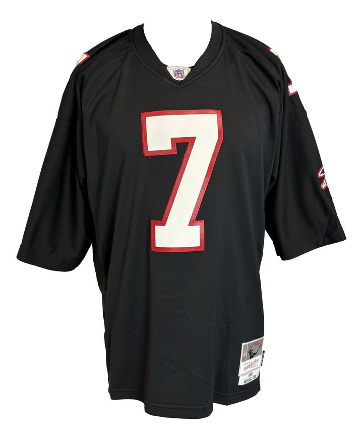 Michael Vick Signed Atlanta Falcons Mitchell & Ness NFL Legacy Jersey BAS ITP